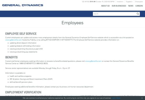 
                            7. Employees | General Dynamics