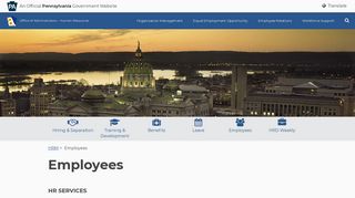 
                            11. Employees - HRM - PA.gov