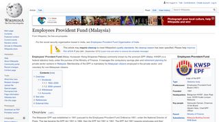 
                            5. Employees Provident Fund (Malaysia) - Wikipedia