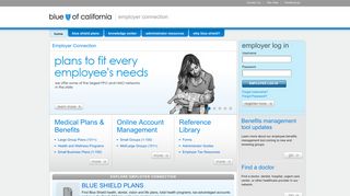 
                            10. Employer Connection - Blue Shield of California