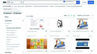 
                            8. Employer - Data entry & Back office - OLX.in