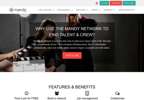 
                            4. Employer Features - Mandy.com