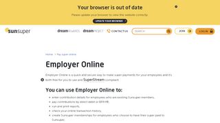 
                            2. Employer Online | Paying Super Online | Sunsuper