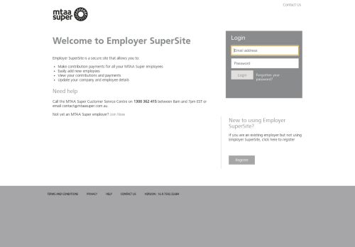 
                            8. Employer SuperSite