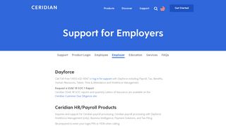 
                            2. Employer Support Login | Dayforce | HR Payroll | Password ... - Ceridian
