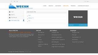 
                            2. Employer - WECAN