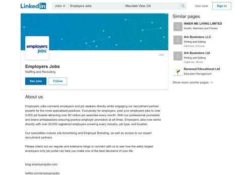 
                            6. Employers Jobs | LinkedIn