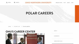 
                            12. Employers | Ohio Northern University
