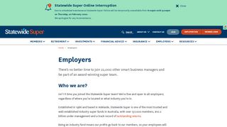 
                            11. Employers - Statewide Super