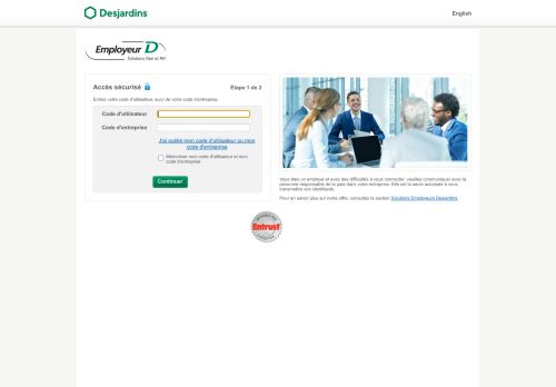 
                            2. Employeur D - Solutions de paie Desjardins