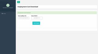 
                            3. Employment Card Download - Registration Form : Employment