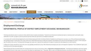 
                            10. Employment Exchange | Mahabubnagar District,Telangana