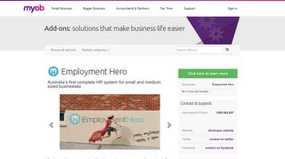 
                            12. Employment Hero - for MYOB accounting software | add on to your ...