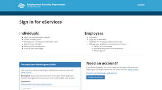 
                            2. Employment Security - Login