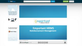 
                            9. Emportant Technologies Pvt Ltd Emportant HRMS Reimbursement ...