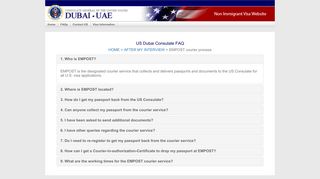 
                            8. EMPOST courier process - American Consulate Dubai ...