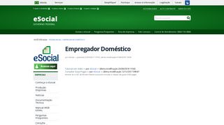 
                            6. Empregador Doméstico — eSocial