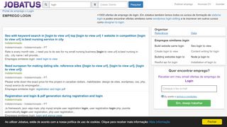 
                            10. Emprego Login empresa 【 154 NOVOS empregos 】 | JOBATUS