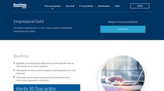 
                            4. Empresarial Gold - BoaVista SCPC