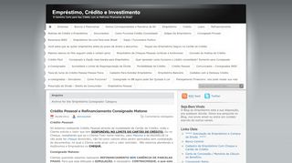 
                            7. Empréstimo Consignado | Empréstimo, Crédito e Investimento