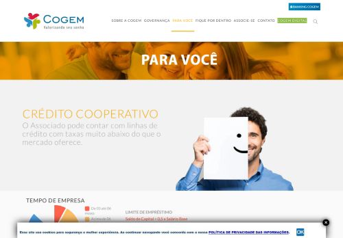 
                            4. Empréstimo – Crédito Pessoal – COGEM