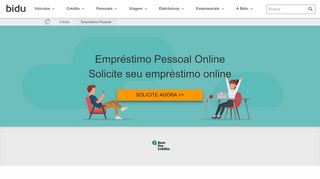 
                            5. Empréstimo Pessoal Online - Crédito Pessoal Sem Complicação - Bidu