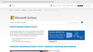 
                            12. EMS Enterprise Mobility Suite - ALSO Microsoft - ALSO Schweiz AG