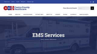 
                            4. EMS Services – Castro County Healthcare - Plains Memorial Hospital