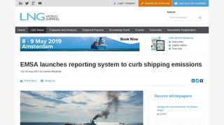 
                            9. EMSA launches reporting system to curb shipping emissions