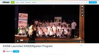 
                            11. EMSB Launches KINDERgarten Program on Vimeo