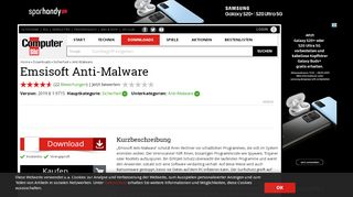 
                            6. Emsisoft Anti-Malware 2018.6.0.8750 - Download - COMPUTER BILD