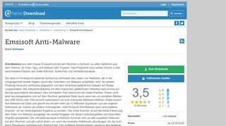 
                            8. Emsisoft Anti-Malware | heise Download