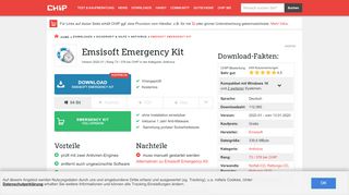 
                            10. Emsisoft Emergency Kit - Download - CHIP