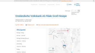 
                            4. Emsländische Volksbank eG Filiale Groß Hesepe,Meppener Straße ...