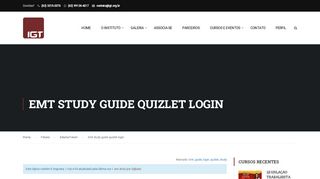 
                            9. Emt study guide quizlet login – IGT