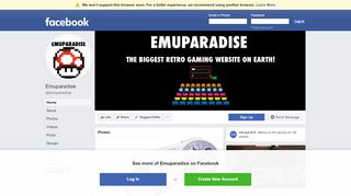 
                            6. Emuparadise - Home | Facebook