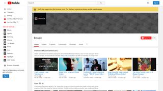 
                            5. Emusic - YouTube