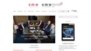 
                            4. emw und emw.trends - Die Energie-Fachmagazine von energate