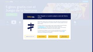 
                            4. En el Casino de William Hill, Recibe Bono de Bienvenida 10€ GRATIS!