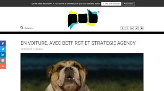 
                            10. En voiture, avec betFIRST et strategie AGENCY - PUB.be