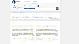 
                            7. enable Auto-recharge - Deutsch-Übersetzung – Linguee Wörterbuch