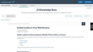 
                            6. Enable Cookies in Your Web Browser