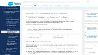 
                            7. Enable Lightning Login for Password-Free Logins - Salesforce Help