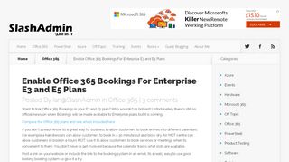 
                            11. Enable Office 365 Bookings For Enterprise E3 and E5 Plans ...