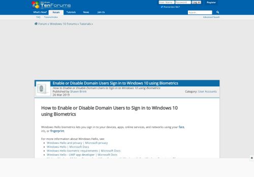 
                            6. Enable or Disable Domain Users Sign in to Windows 10 using ...
