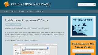 
                            10. Enable the root user in macOS Sierra | Coolest Guides on the Planet