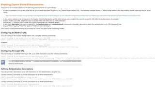
                            6. Enabling Captive Portal Enhancements - Aruba Networks