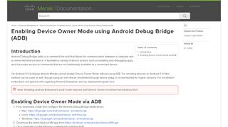 
                            13. Enabling Device Owner Mode using Android Debug Bridge (ADB ...