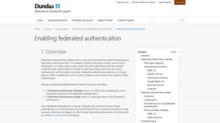 
                            12. Enabling federated authentication | Administration, Configuration ...