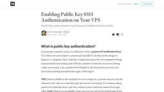 
                            1. Enabling Public Key SSH Authentication on Your VPS – Imesha ...